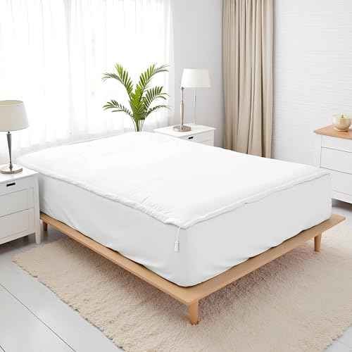 Zip On Sheets King Size Zipper Fitted Sheet - Includes 1 Fitted Base + 2 Zip On Sheet - Upto 16” Inch Deep Pockets - Easy to Use, Won’t Pop Off - Soft Microfiber King Size 78X80 - White