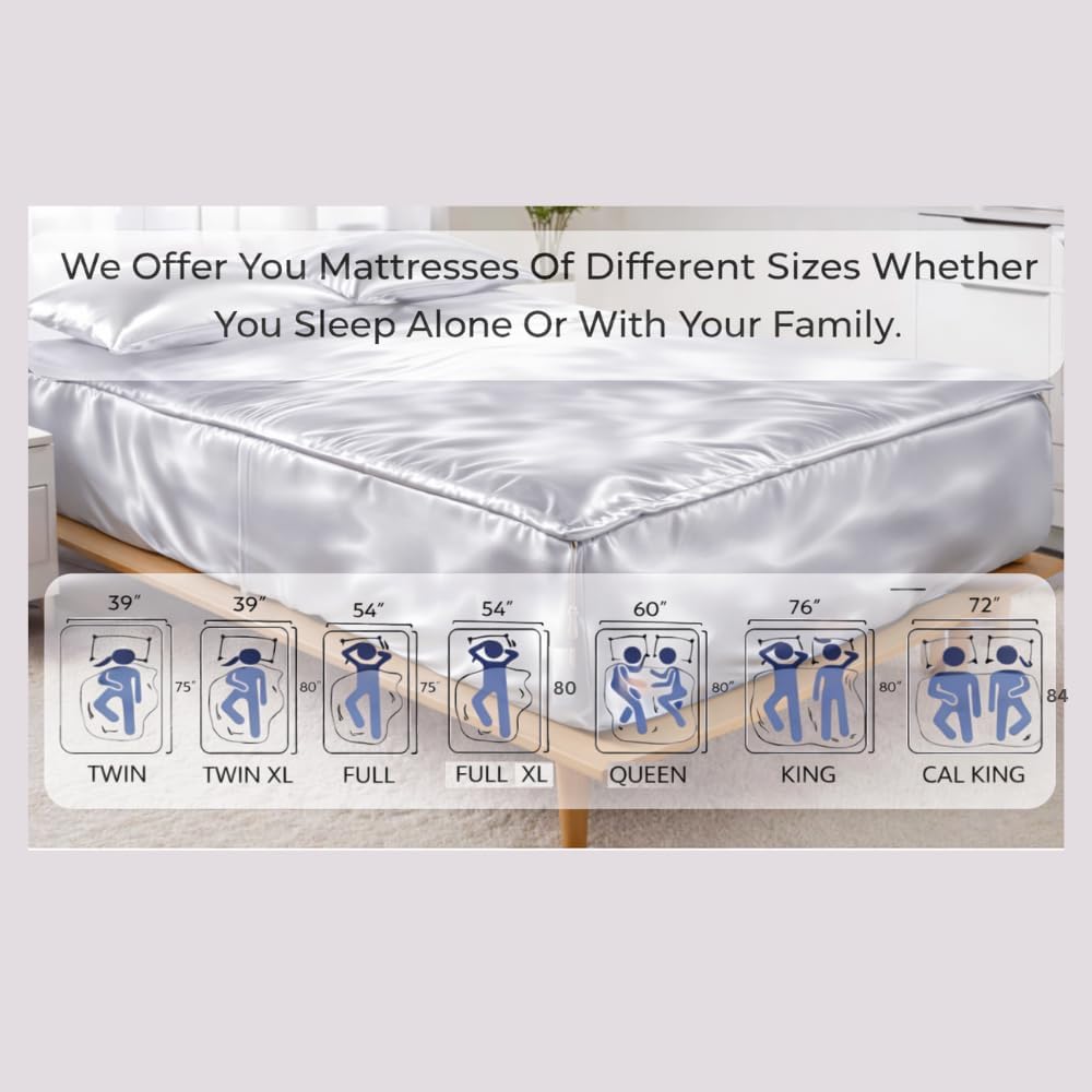 Zipper Fitted Sheet Soft Silk