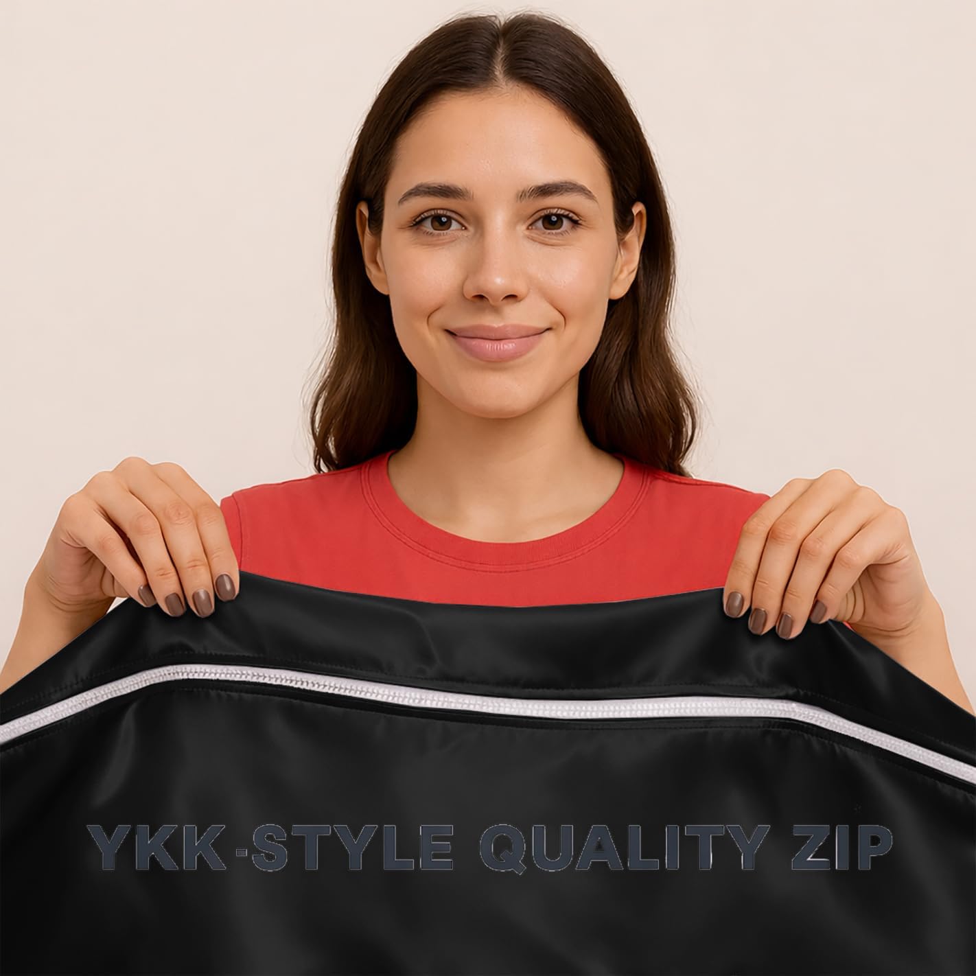 Zipper Fitted Sheet Soft Silk