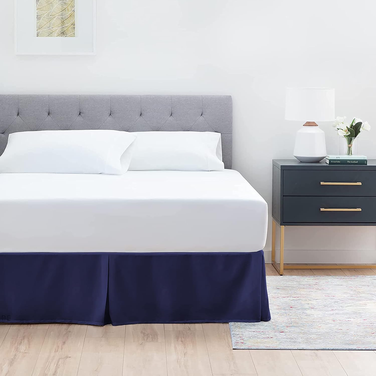 Microfiber Box Plated Bedskirts