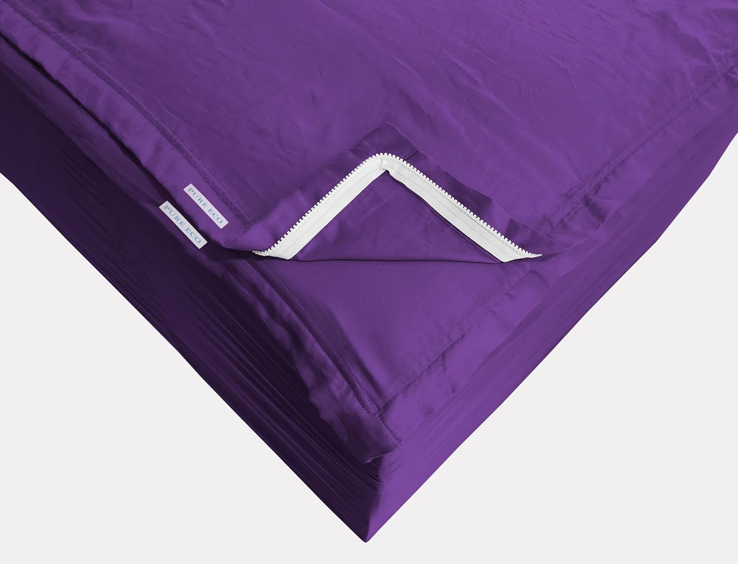 Zipper Fitted Sheet Soft Cotton