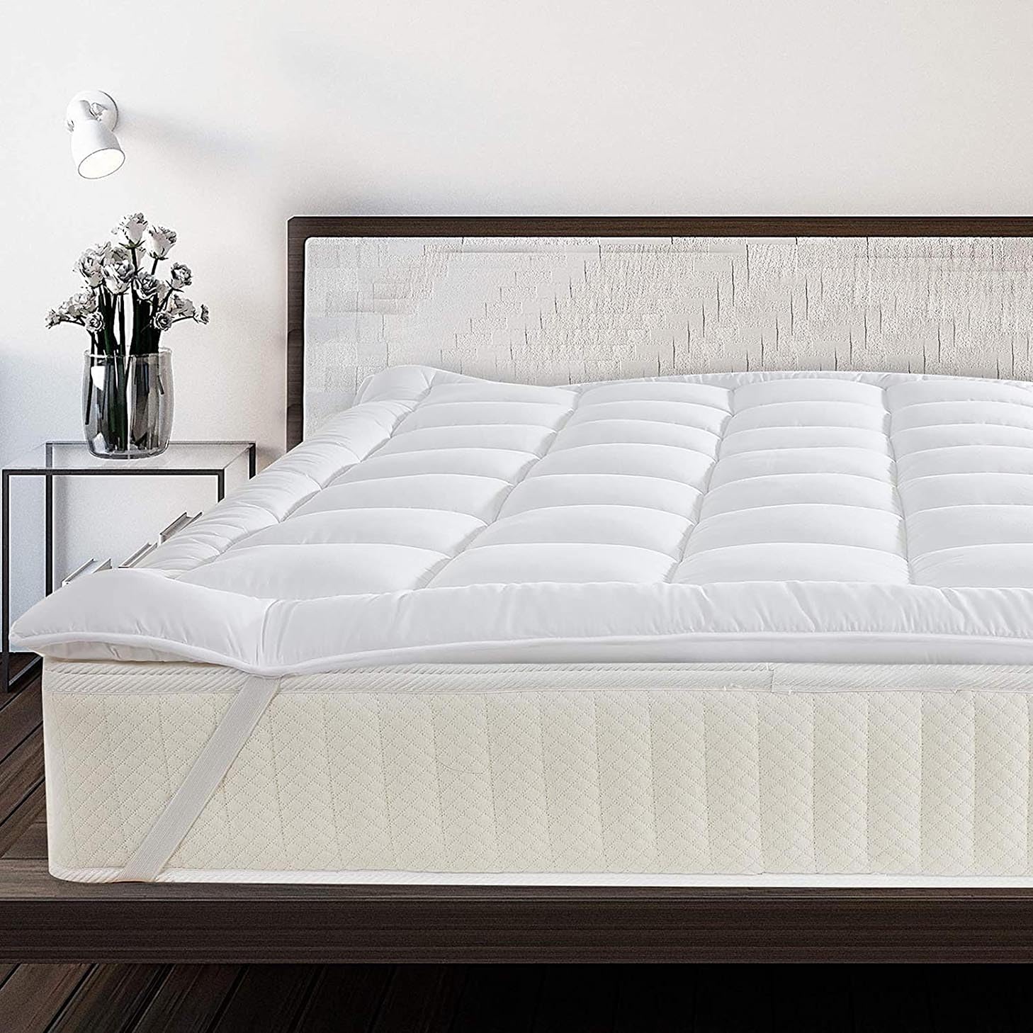 1000 GSM Mattress Topper Microfiber