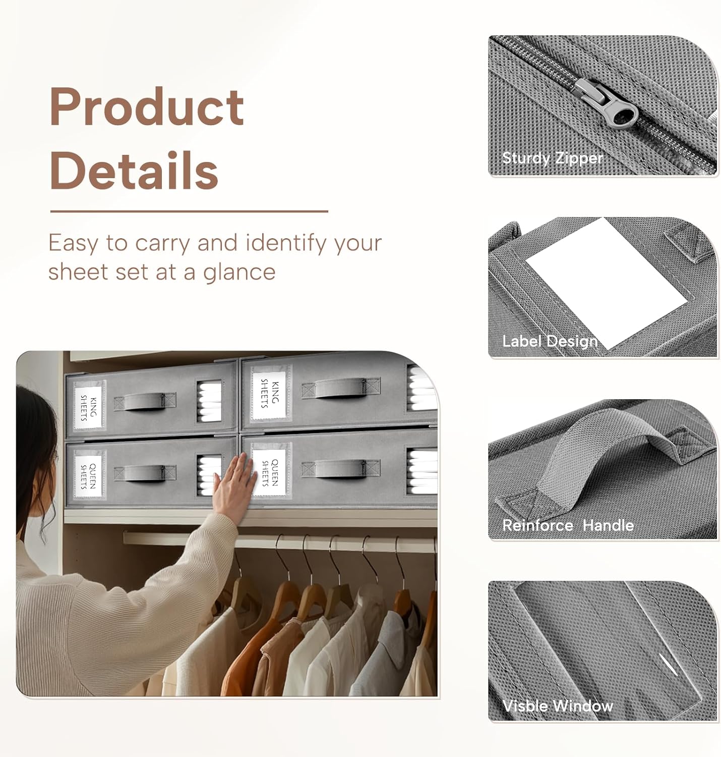 Bed Sheet Organizers