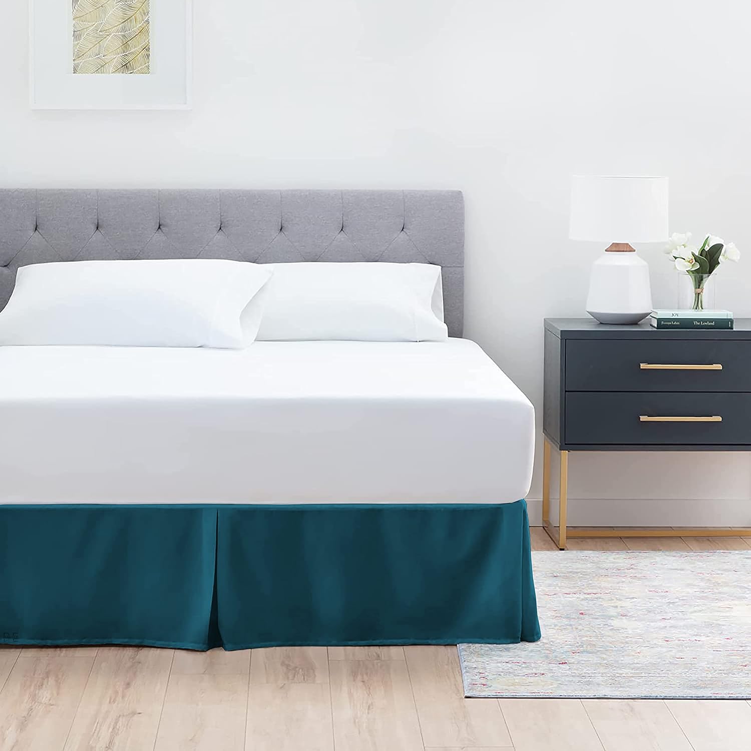 Microfiber Box Plated Bedskirts