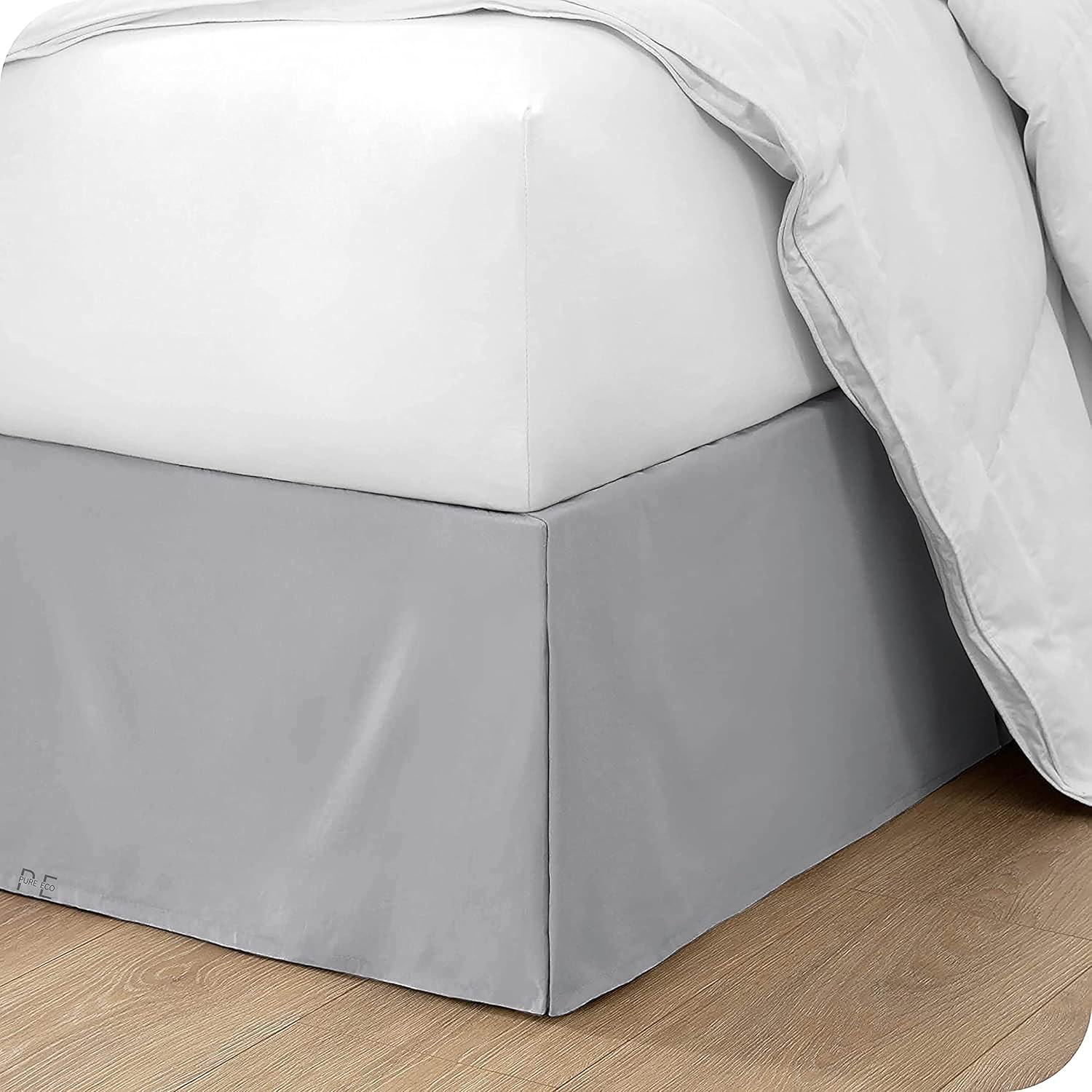 Microfiber Box Plated Bedskirts