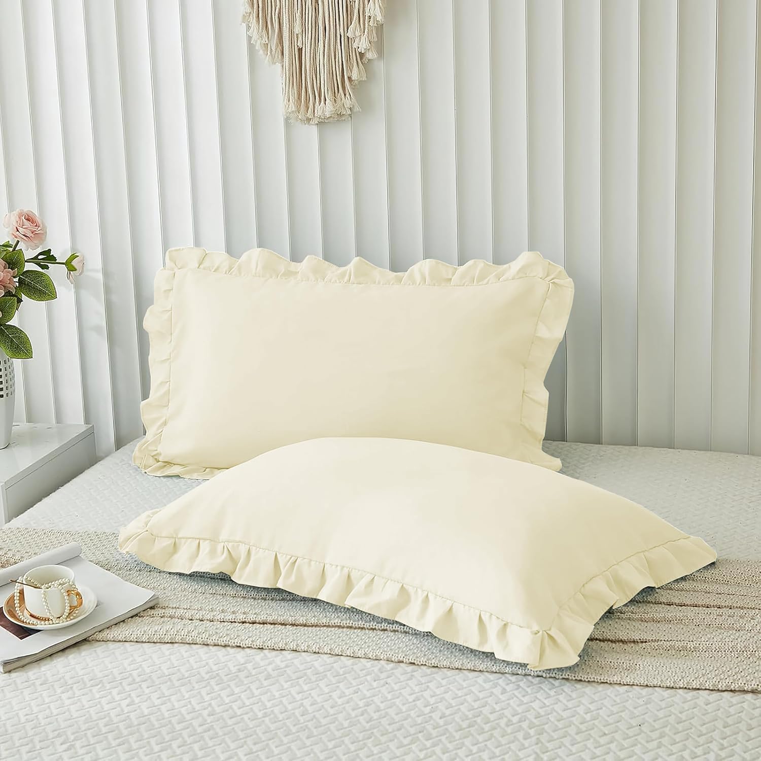 Ruffle Pillow Pack Of 2