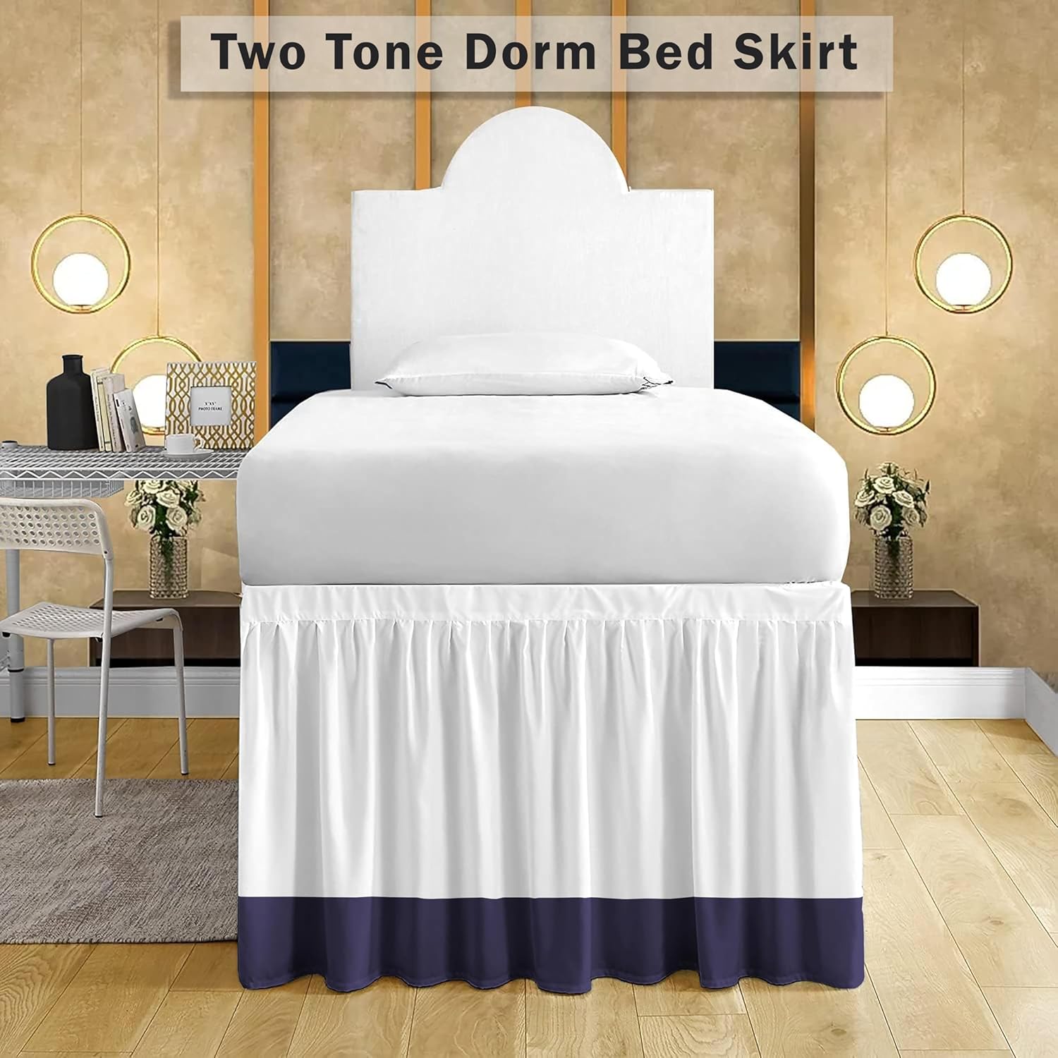 Microfiber Bed Skirt Twin-XL