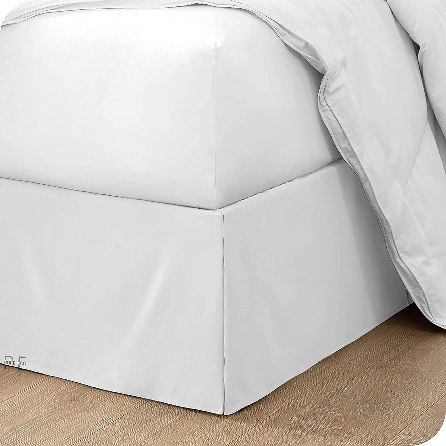 Microfiber Box Plated Bedskirts