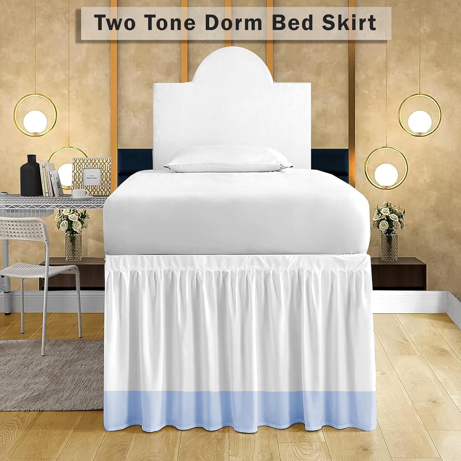 Microfiber Bed Skirt Twin-XL
