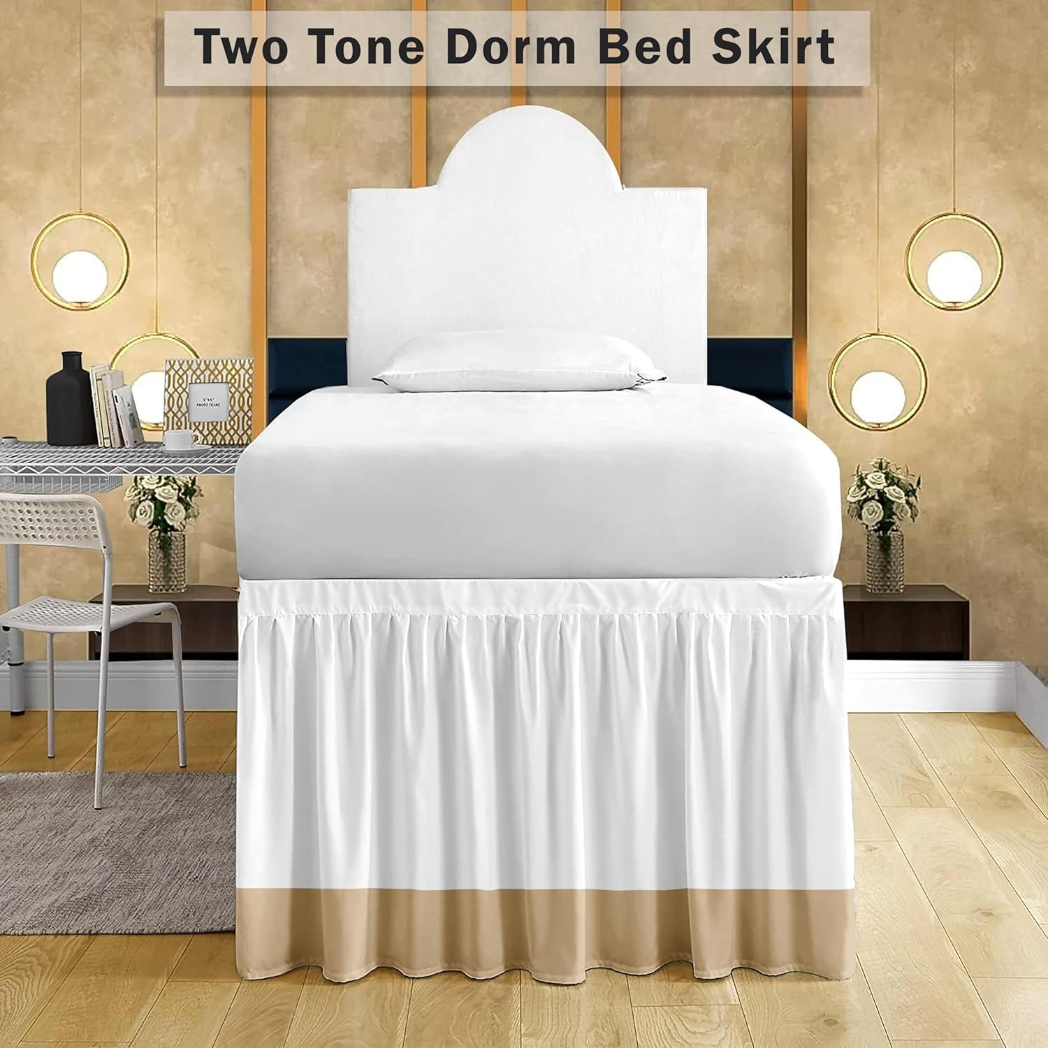 Microfiber Bed Skirt Twin-XL