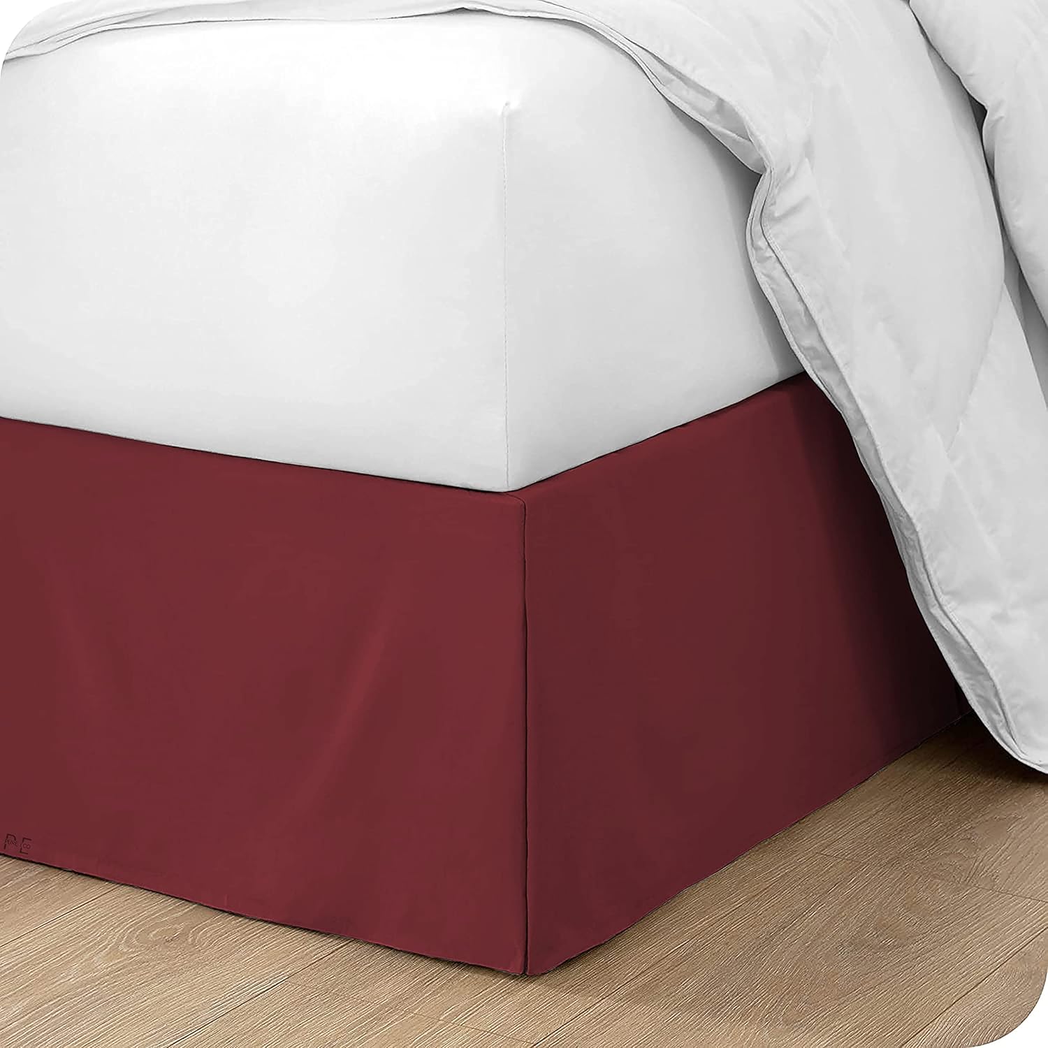 Microfiber Box Plated Bedskirts