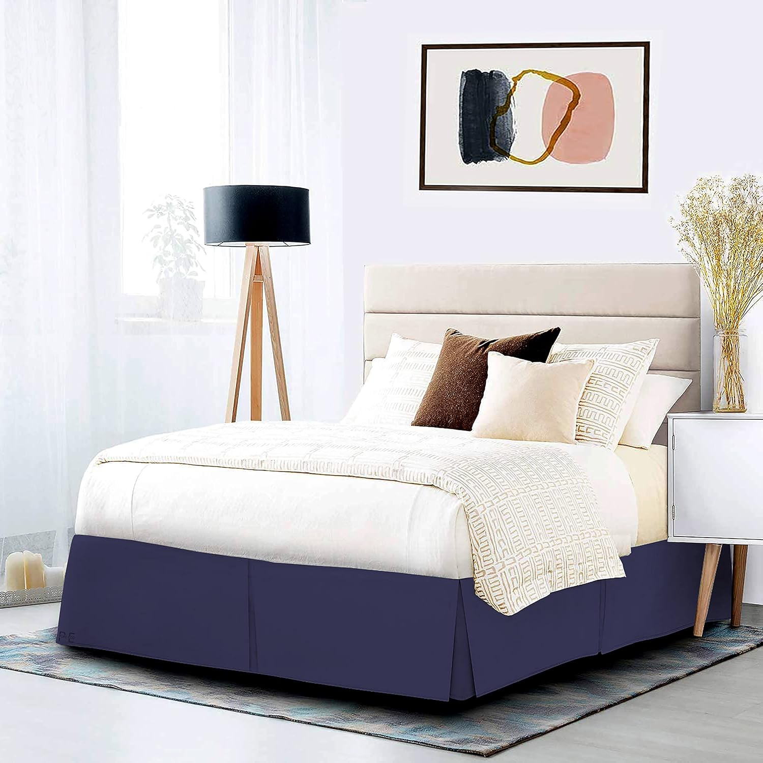Microfiber Box Plated Bedskirts