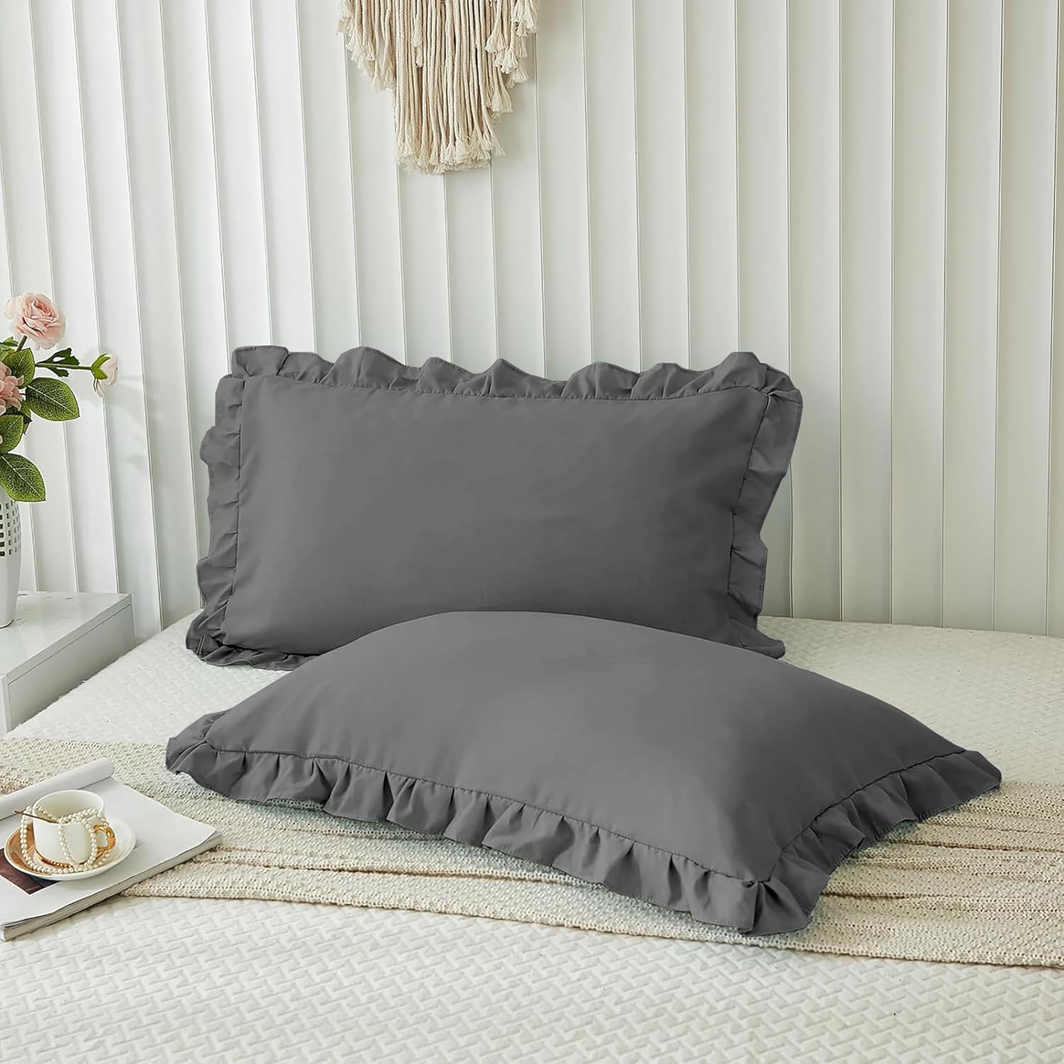 Ruffle Pillow Pack Of 2