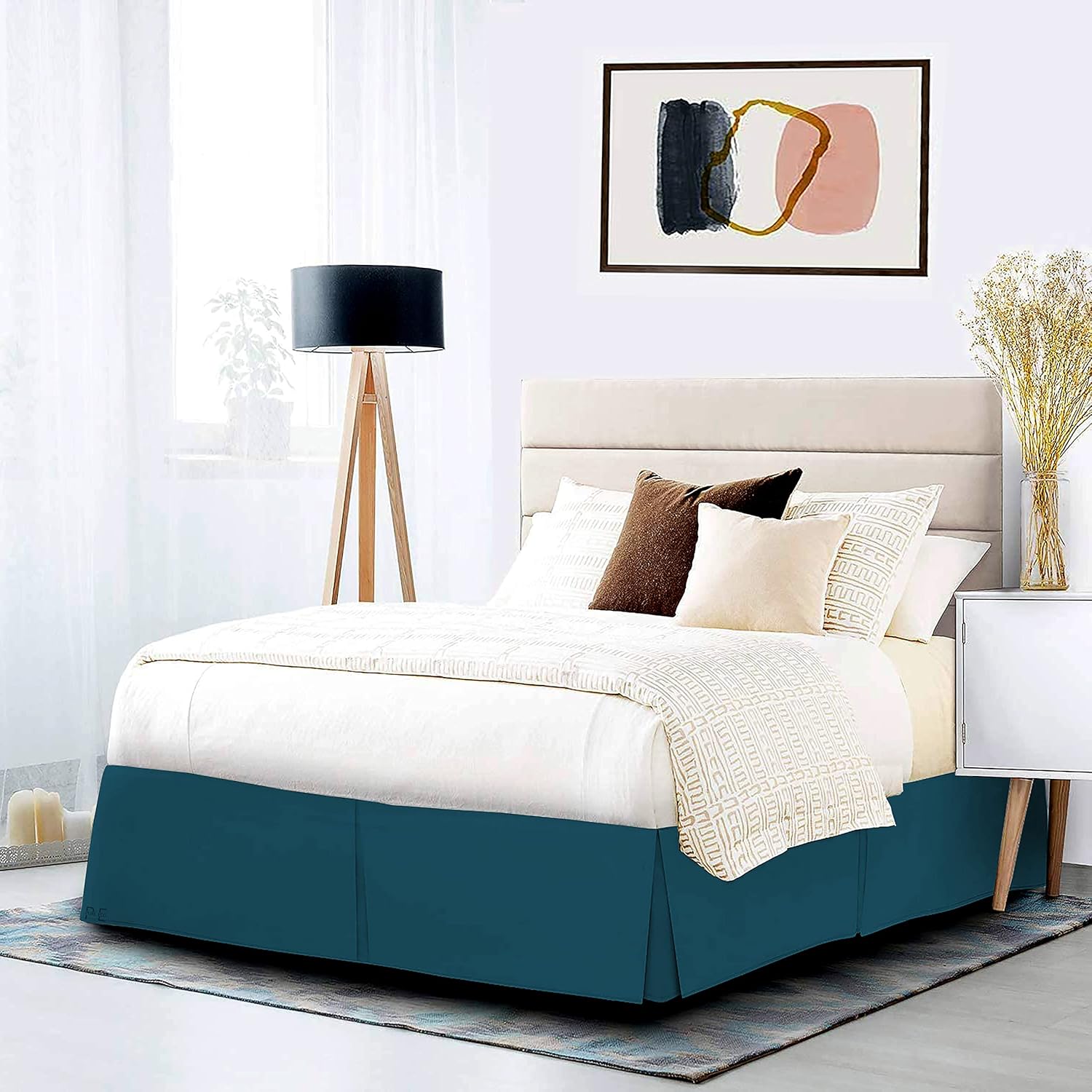 Microfiber Box Plated Bedskirts