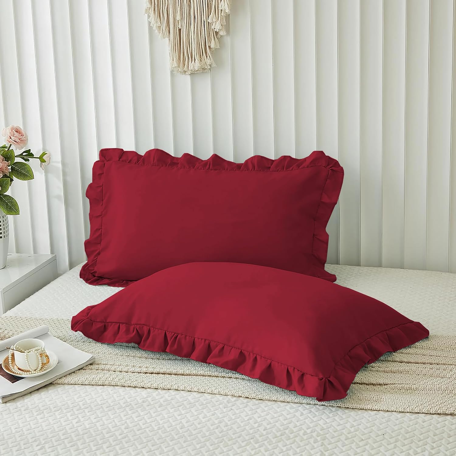 Ruffle Pillow Pack Of 2
