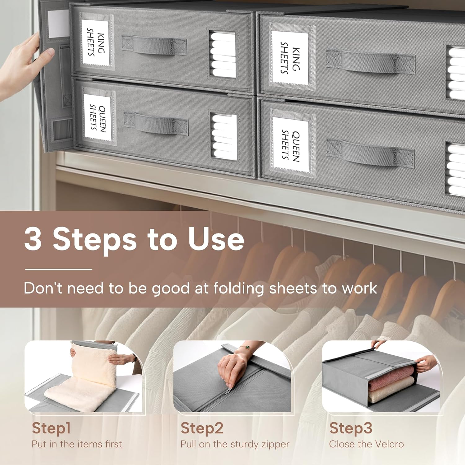 Bed Sheet Organizers