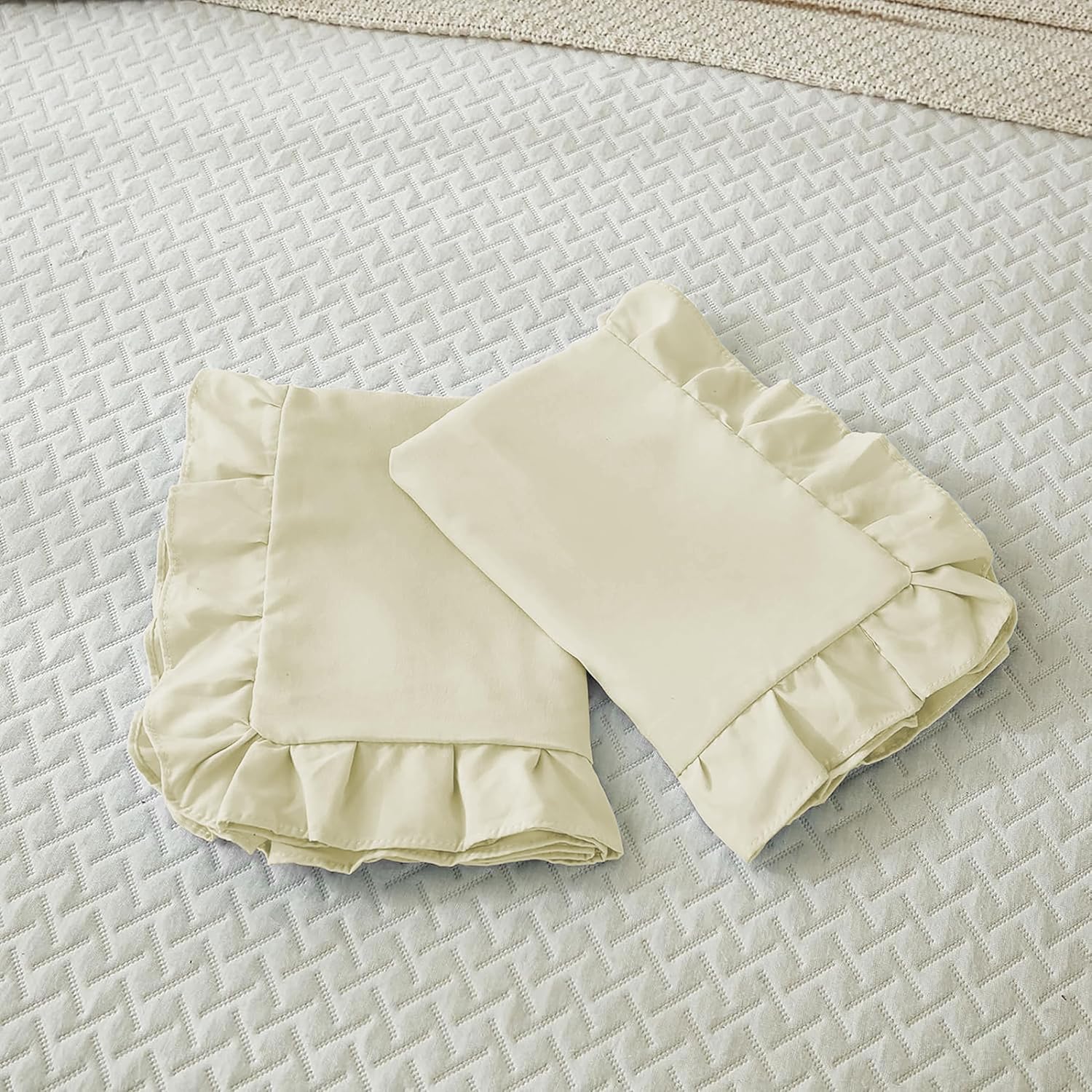 Ruffle Pillow Pack Of 2