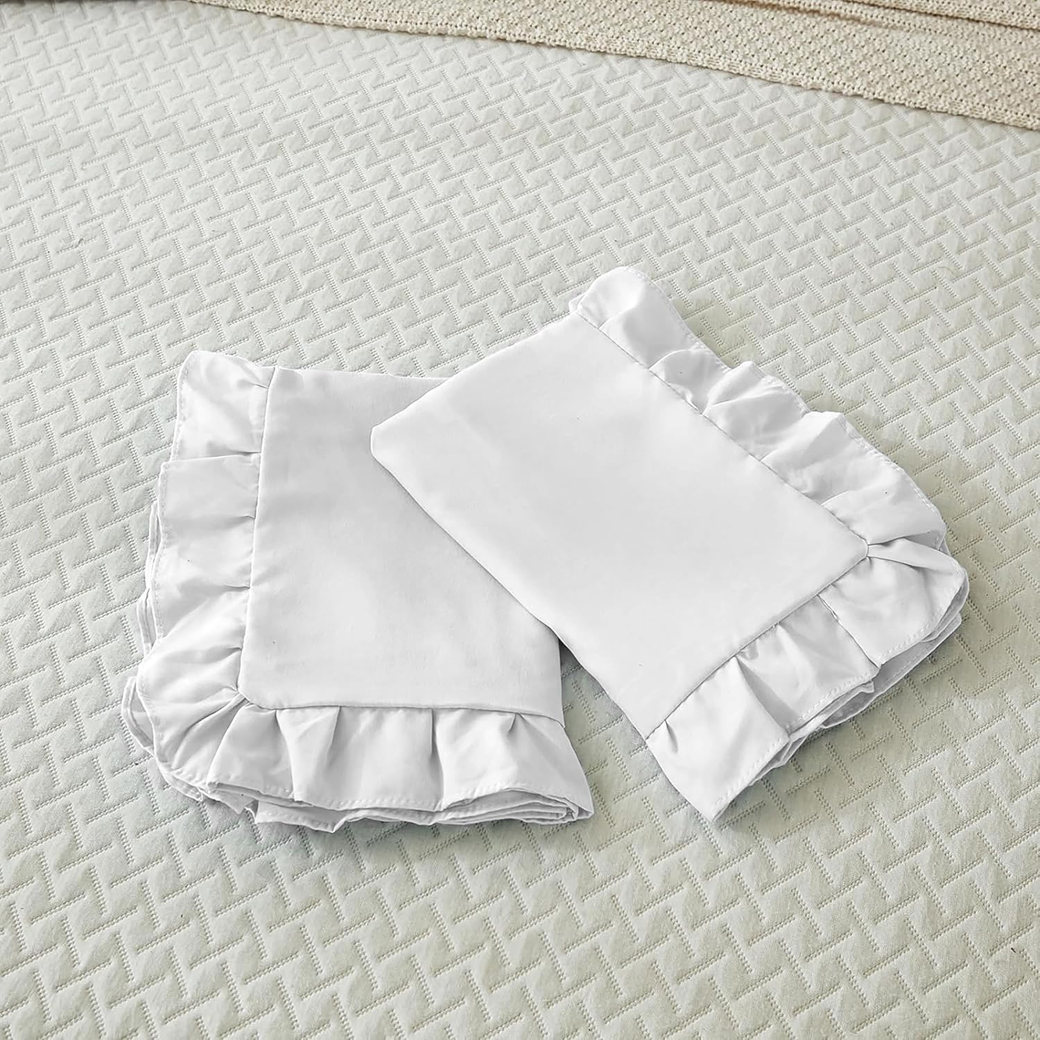 Ruffle Pillow Pack Of 2