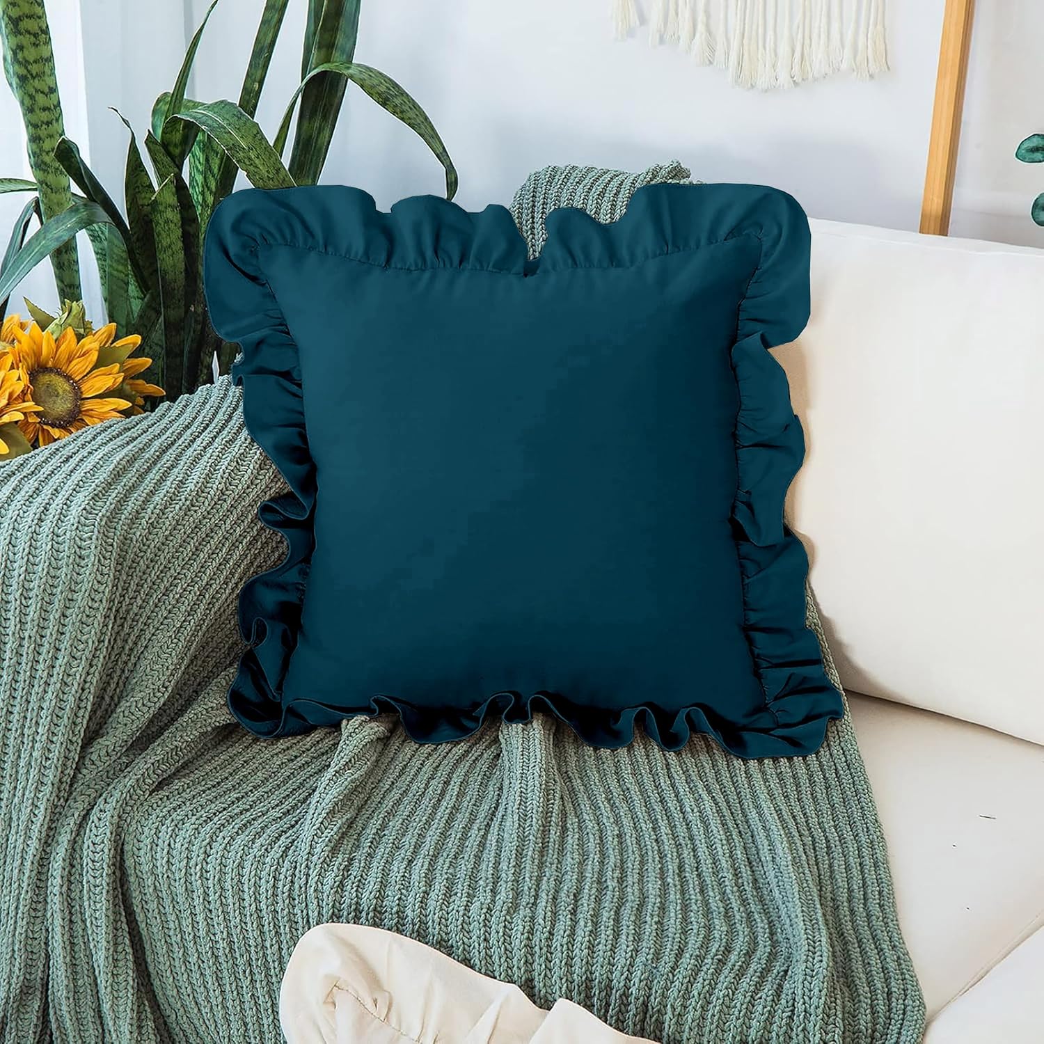 Ruffle Pillow Pack Of 2