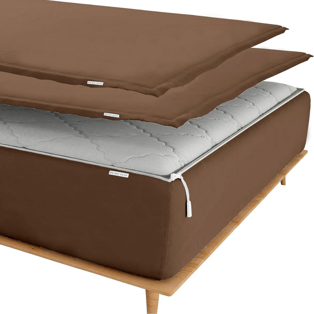 Zipper Fitted Sheet Soft Microfiber