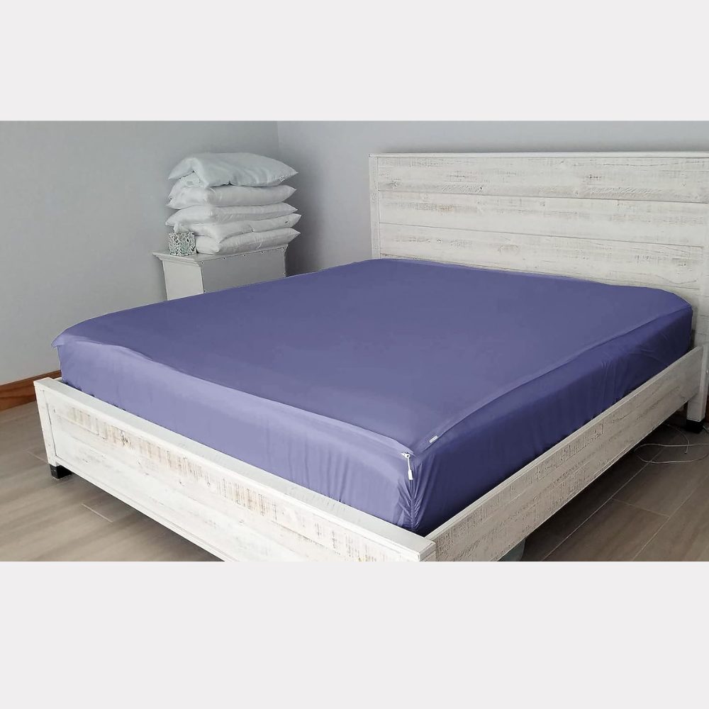 Zipper Fitted Sheet Soft Microfiber