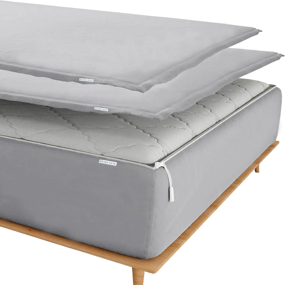 Zipper Fitted Sheet Soft Microfiber