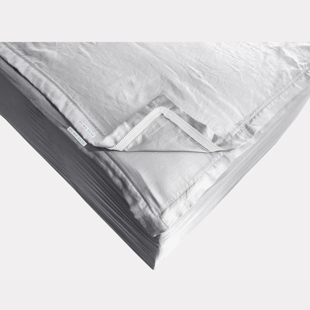Zipper Fitted Sheet Soft Microfiber