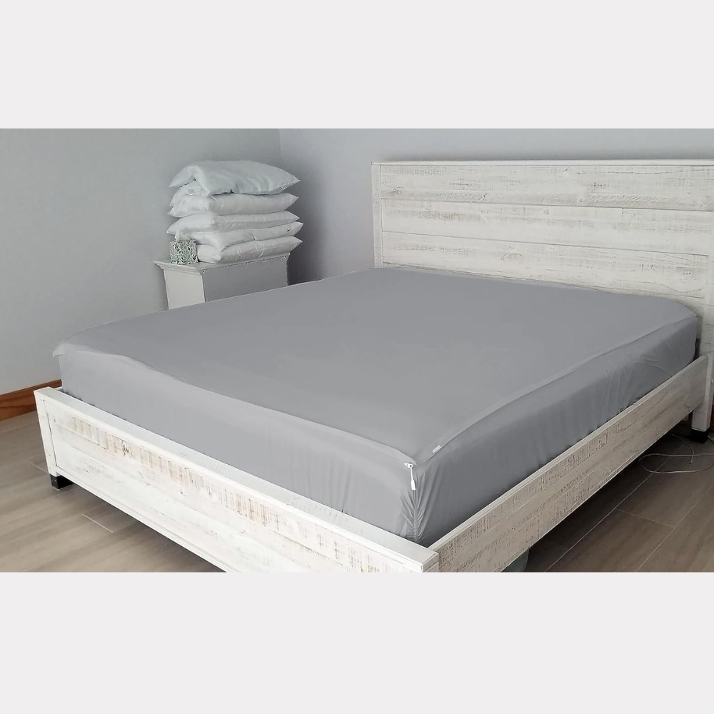 Zipper Fitted Sheet Soft Microfiber