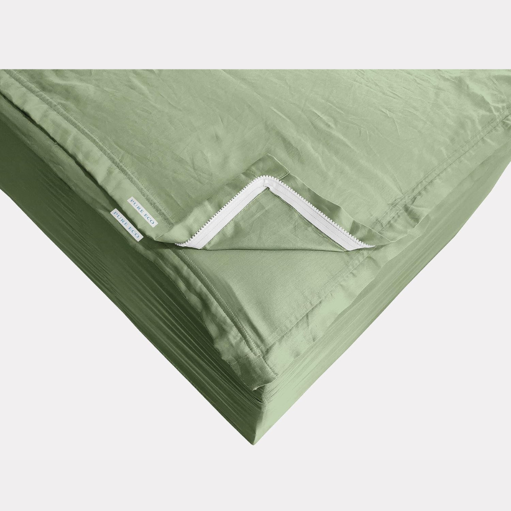 Zipper Fitted Sheet Soft Microfiber