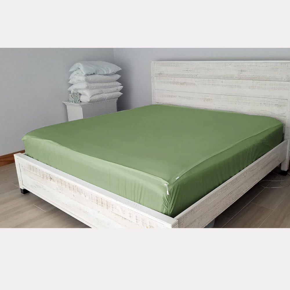 Zipper Fitted Sheet Soft Microfiber
