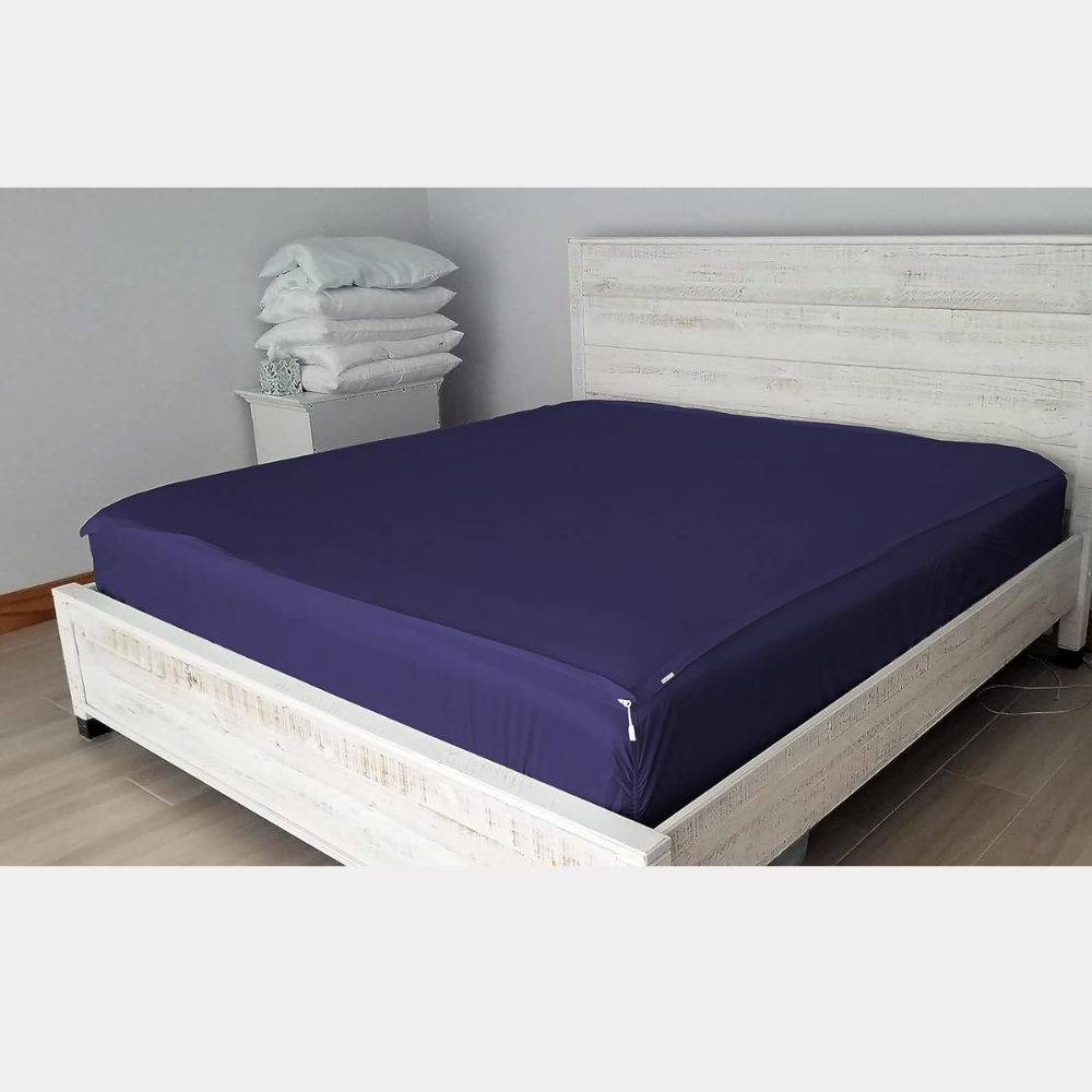 Zipper Fitted Sheet Soft Microfiber