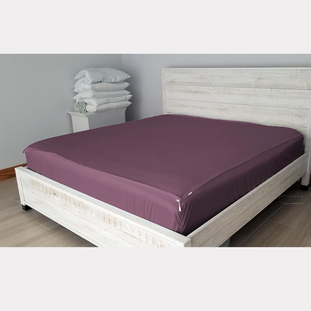 Zipper Fitted Sheet Soft Microfiber