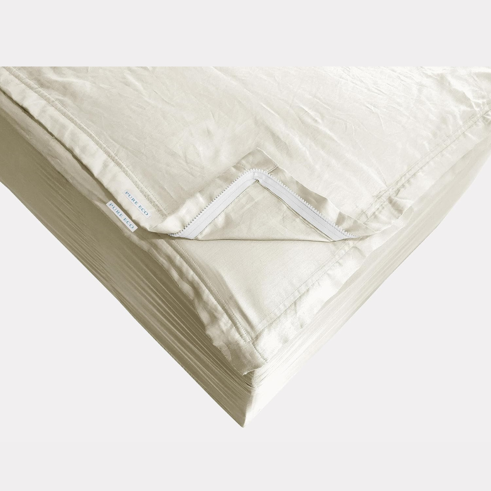 Zipper Fitted Sheet Soft Microfiber