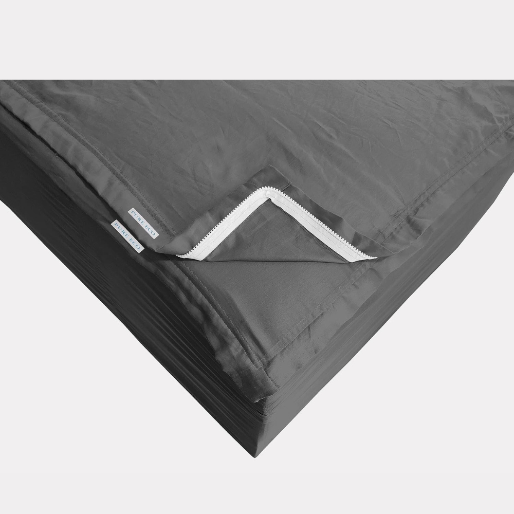 Zipper Fitted Sheet Soft Microfiber
