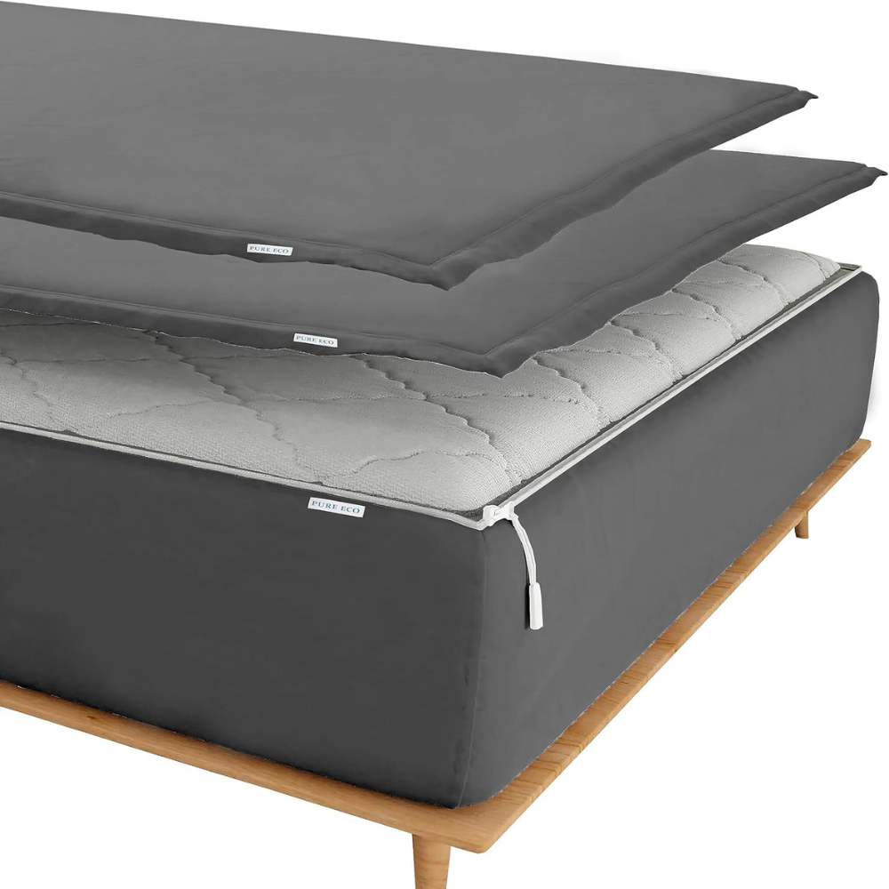 Zipper Fitted Sheet Soft Microfiber