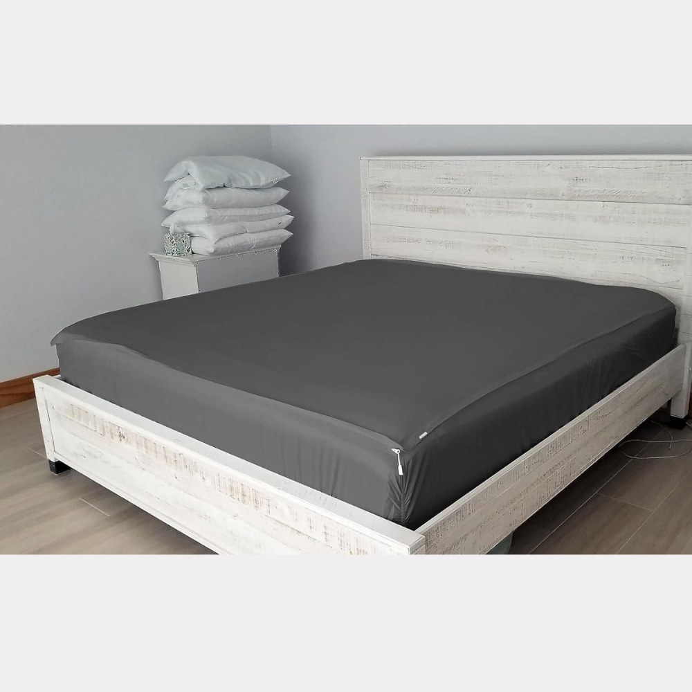 Zipper Fitted Sheet Soft Microfiber