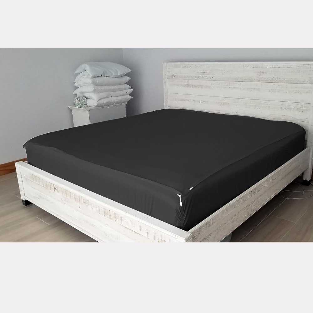 Zipper Fitted Sheet Soft Microfiber