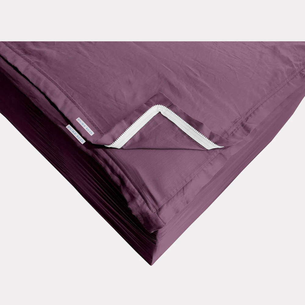 Zipper Fitted Sheet Soft Cotton