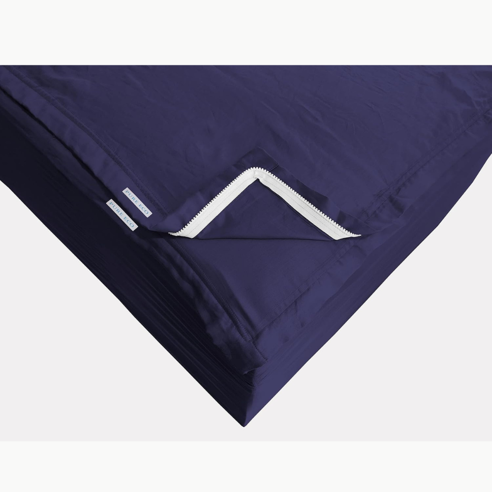 Zipper Fitted Sheet Soft Cotton