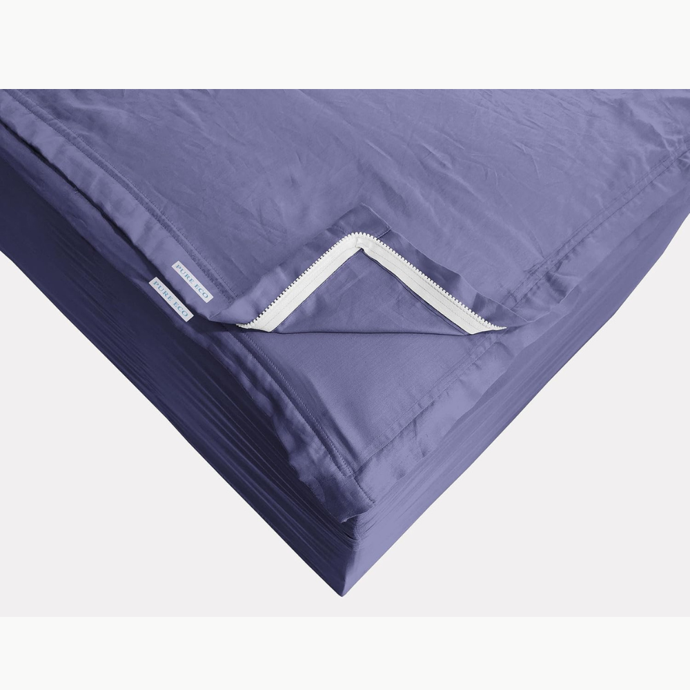 Zipper Fitted Sheet Soft Cotton