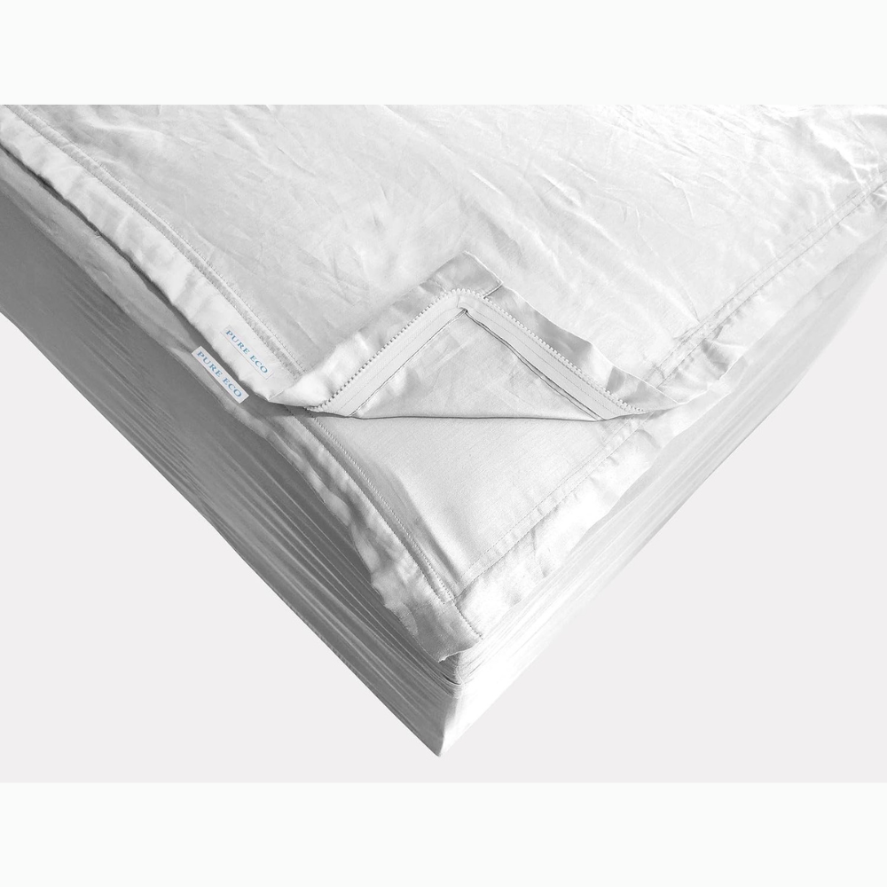 Zipper Fitted Sheet Soft Cotton